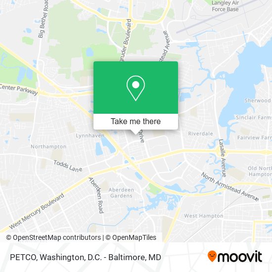 Mapa de PETCO