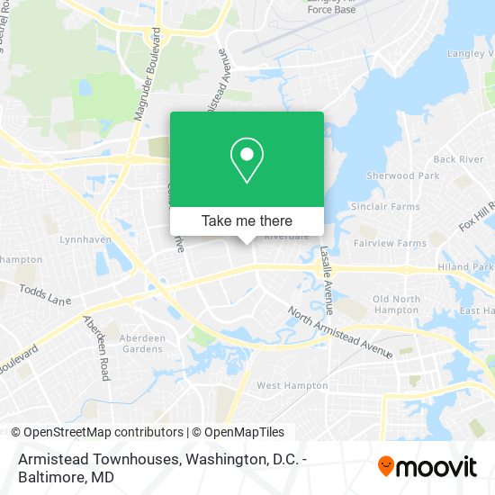 Armistead Townhouses map
