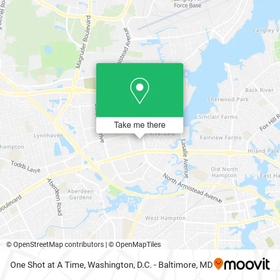 One Shot at A Time map