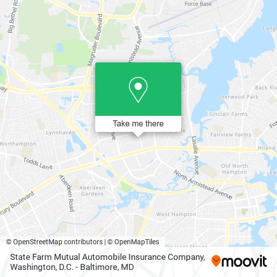 Mapa de State Farm Mutual Automobile Insurance Company