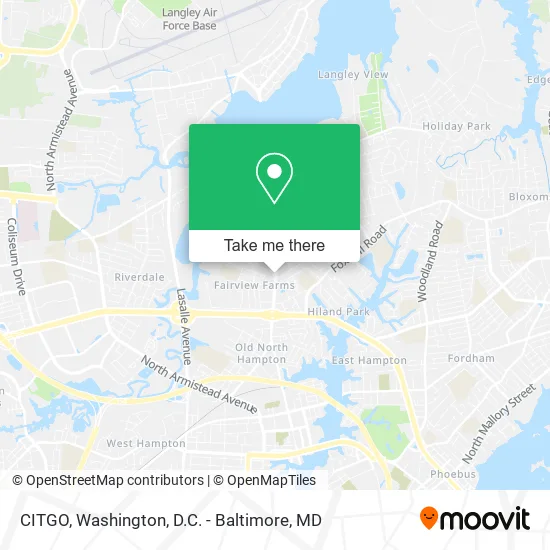 CITGO map