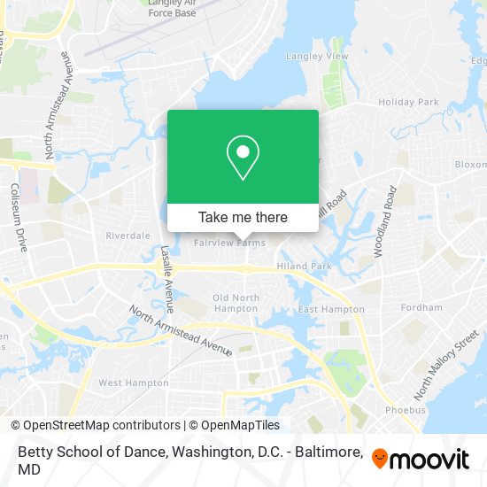 Betty School of Dance map