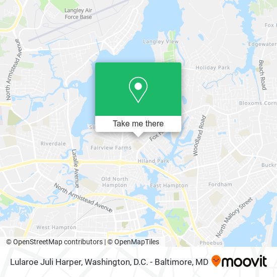 Mapa de Lularoe Juli Harper