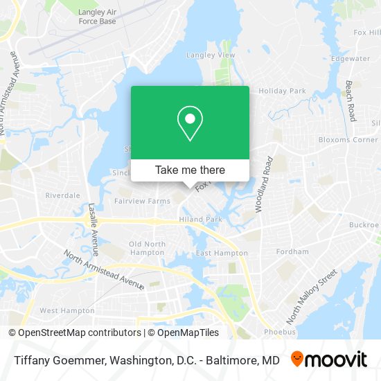 Tiffany Goemmer map