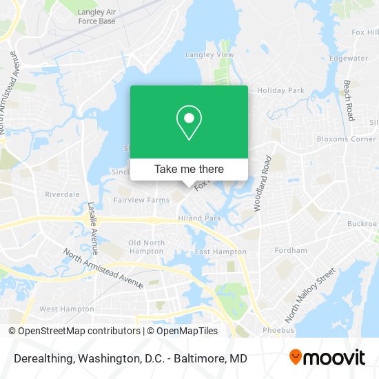 Derealthing map