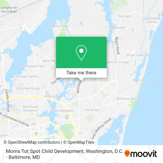 Moms Tot Spot Child Development map