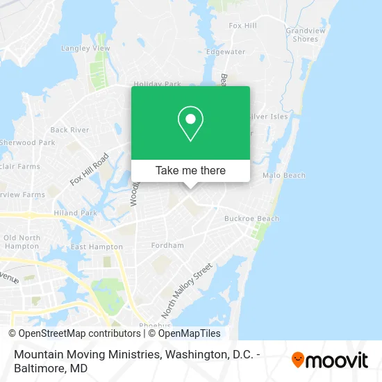 Mountain Moving Ministries map