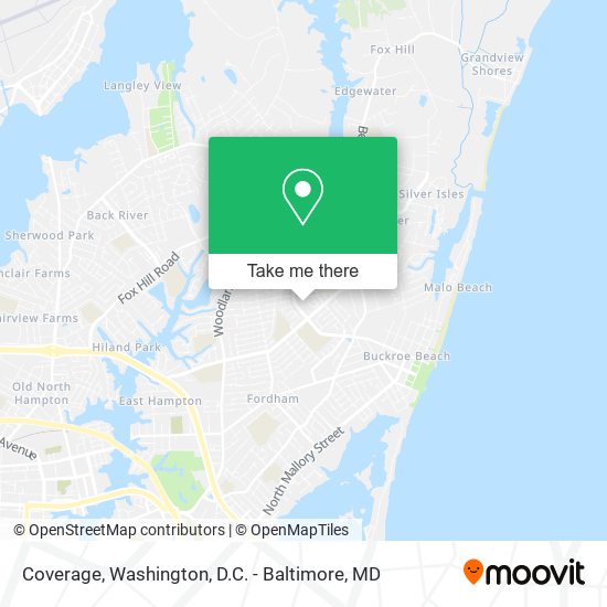 Coverage map