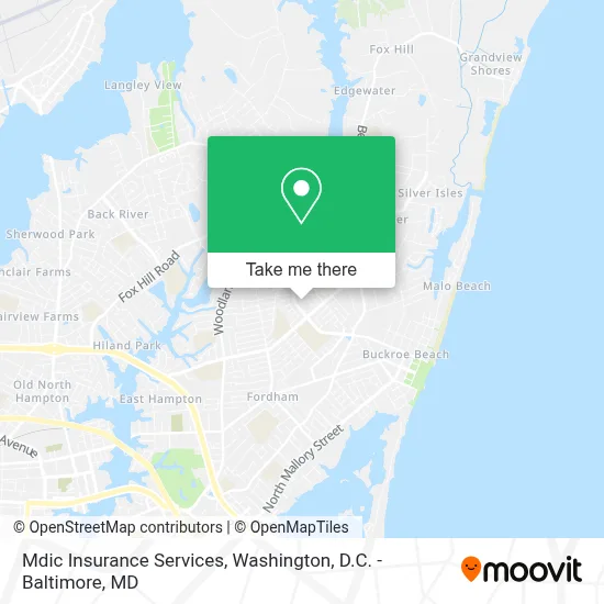 Mdic Insurance Services map