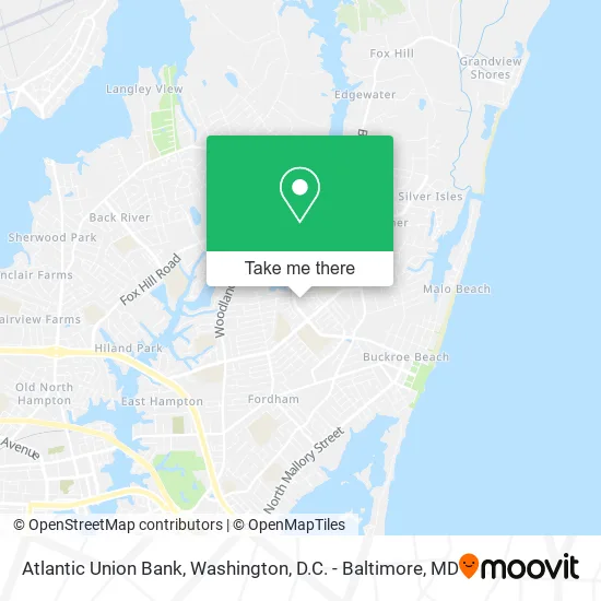 Atlantic Union Bank map