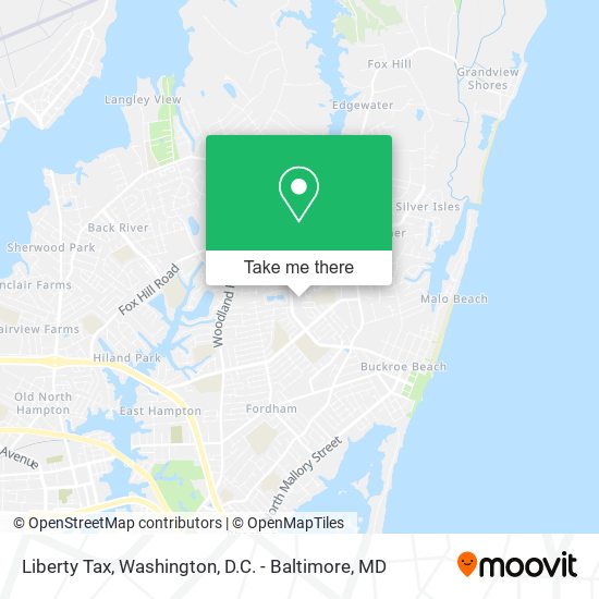 Liberty Tax map