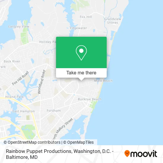 Rainbow Puppet Productions map