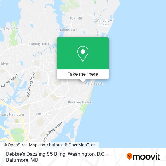 Debbie's Dazzling $5 Bling map