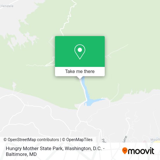 Hungry Mother State Park map
