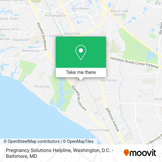 Pregnancy Solutions Helpline map