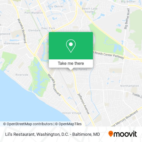 Lil's Restaurant map