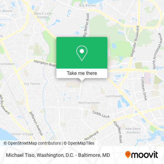Michael Tiso map