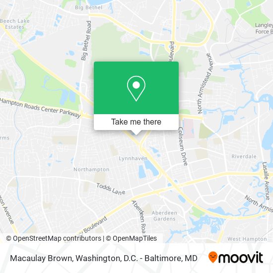 Macaulay Brown map