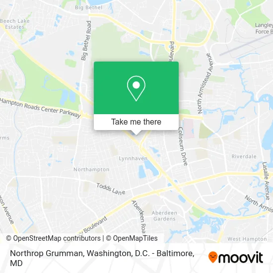 Northrop Grumman map