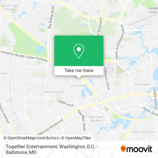 Together Entertainment map