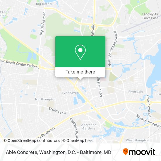 Able Concrete map