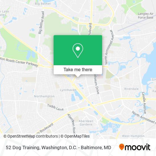 52 Dog Training map