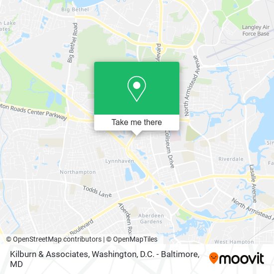 Mapa de Kilburn & Associates