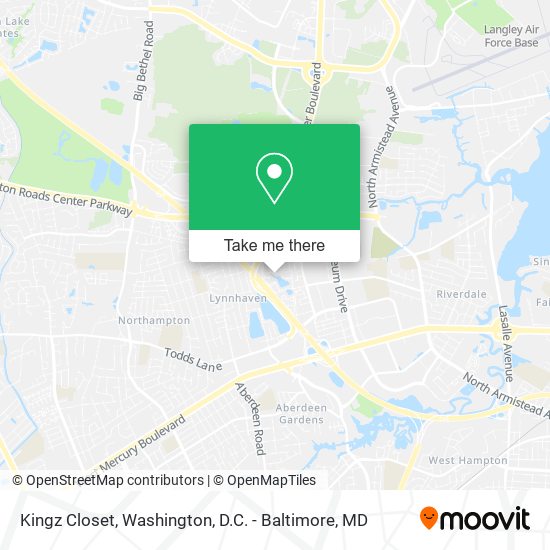 Kingz Closet map