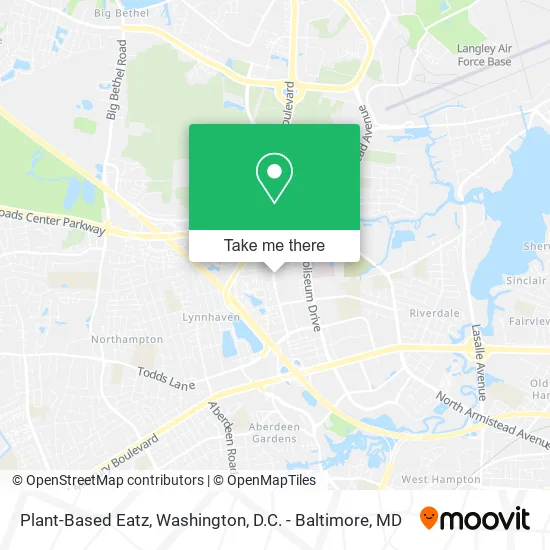 Plant-Based Eatz map