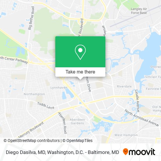 Diego Dasilva, MD map