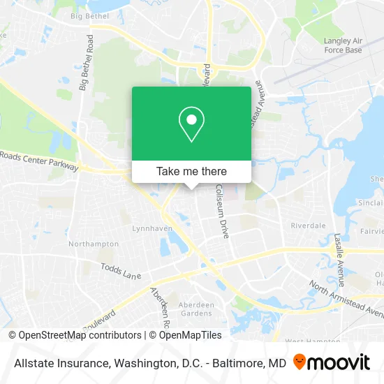 Allstate Insurance map