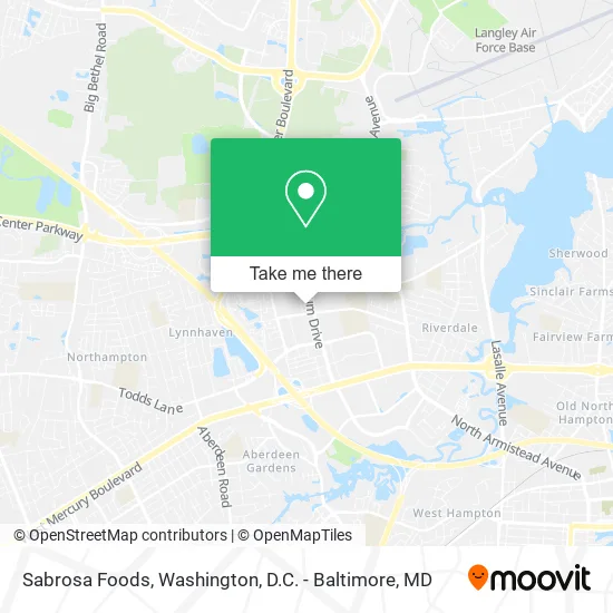 Sabrosa Foods map