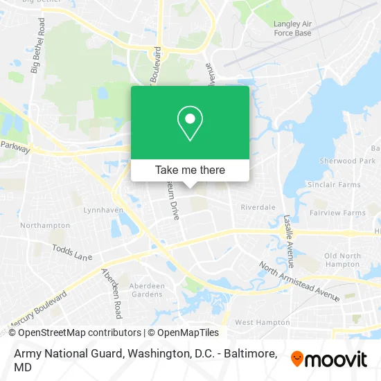 Army National Guard map