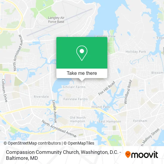 Compassion Community Church map