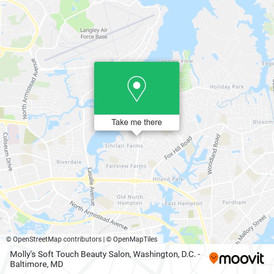 Mapa de Molly's Soft Touch Beauty Salon