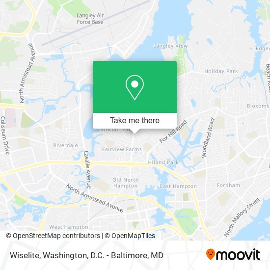Wiselite map