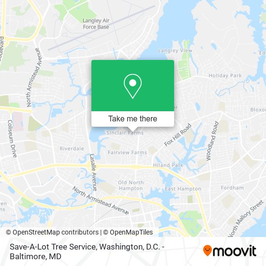 Mapa de Save-A-Lot Tree Service