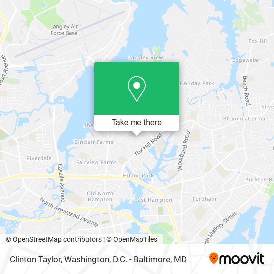 Mapa de Clinton Taylor