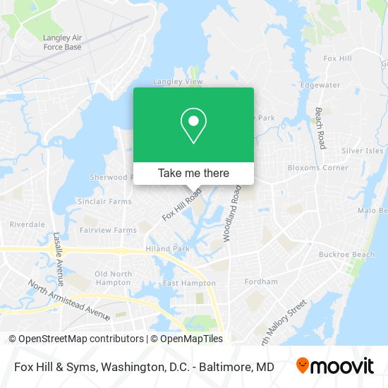 Mapa de Fox Hill & Syms