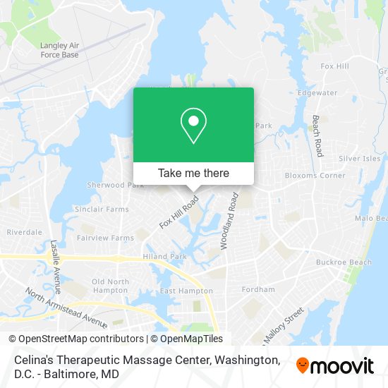 Mapa de Celina's Therapeutic Massage Center