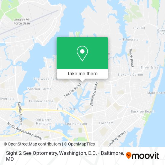 Mapa de Sight 2 See Optometry