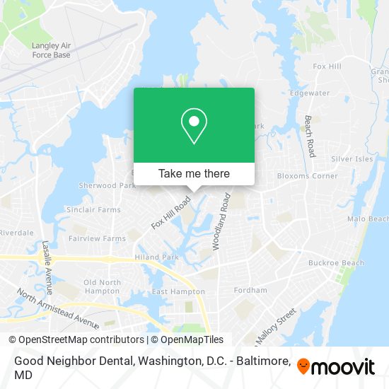 Mapa de Good Neighbor Dental