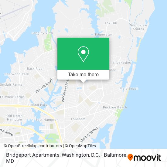 Mapa de Bridgeport Apartments