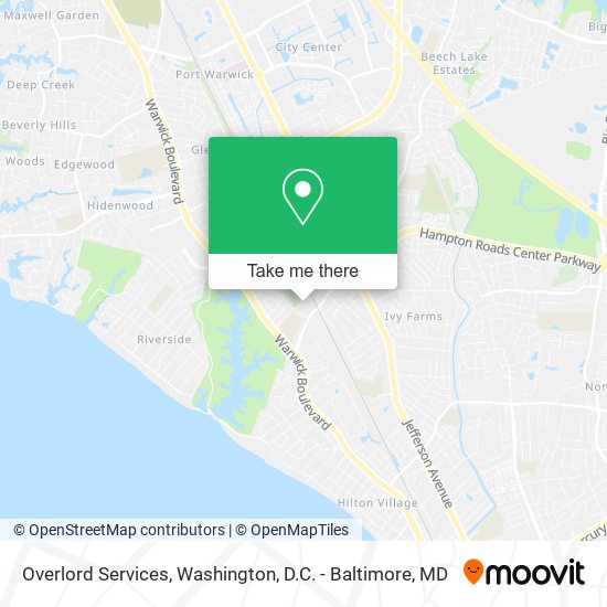 Mapa de Overlord Services