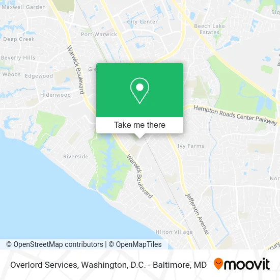 Overlord Services map