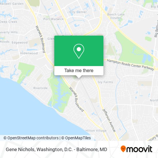 Mapa de Gene Nichols