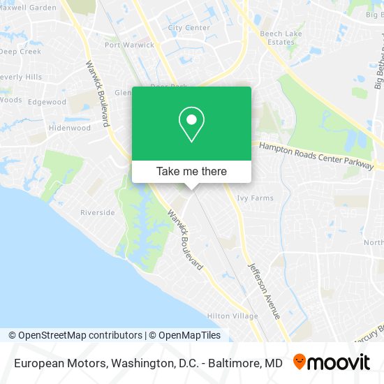 Mapa de European Motors