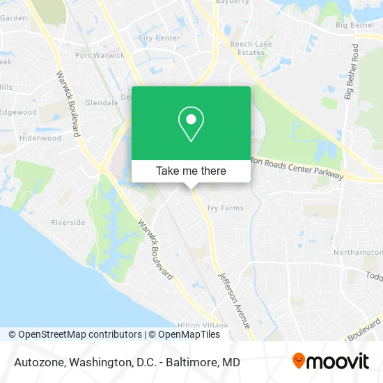 Autozone map