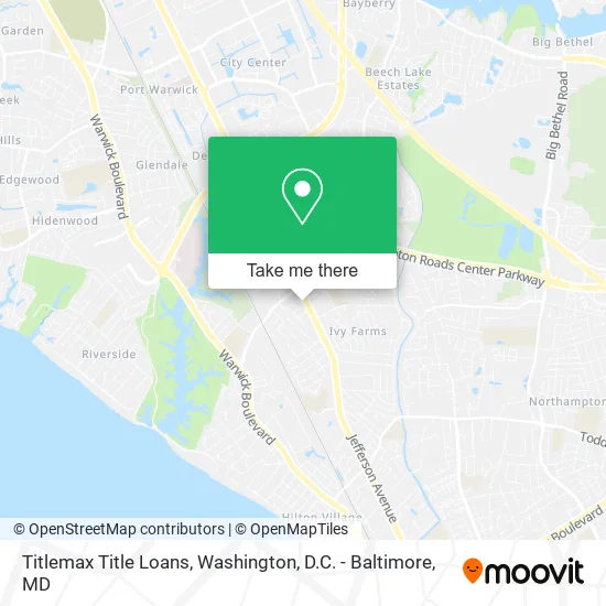 Titlemax Title Loans map