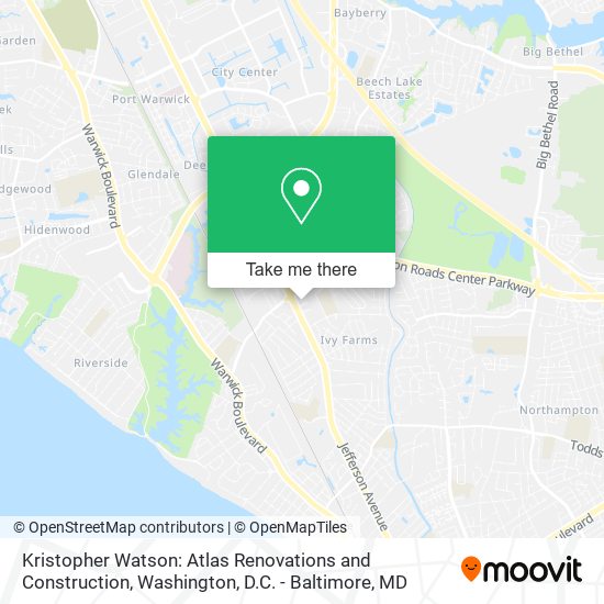 Mapa de Kristopher Watson: Atlas Renovations and Construction